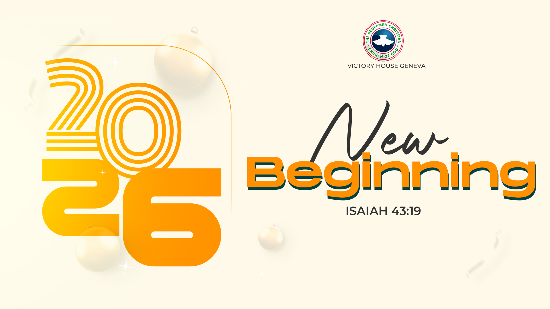 2026 New Beginning